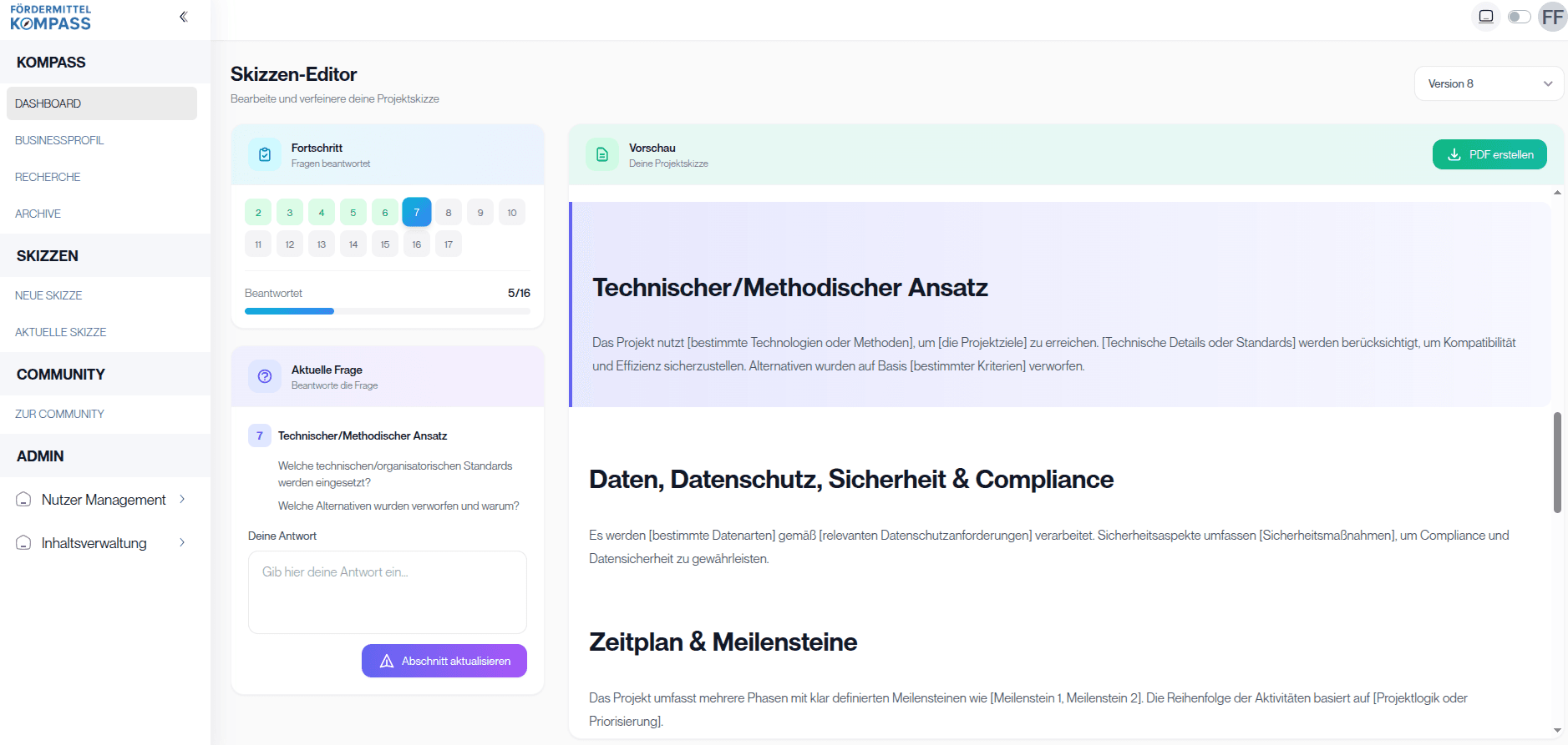 Fördermittel Kompass screenshot 5