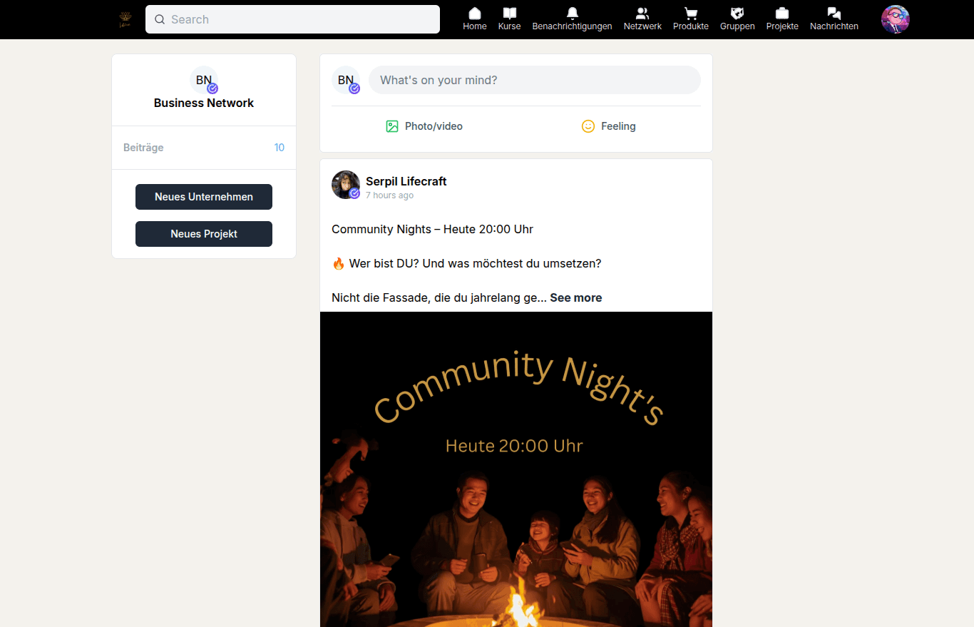 Lifecraft.social screenshot 2